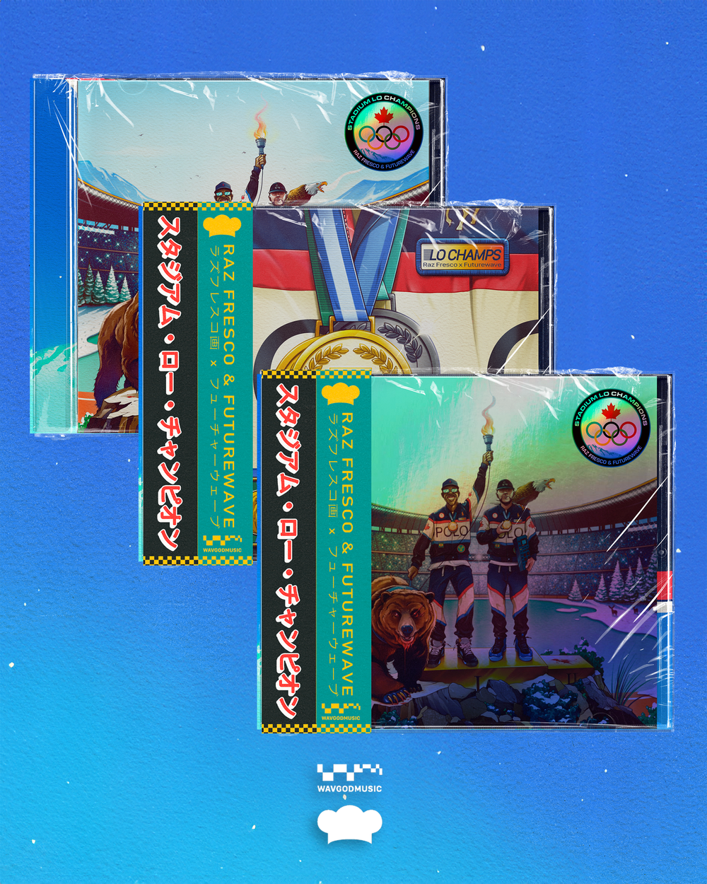 frisco hey,human レコード　新品未開封 Raz Fresco & Futurewave - Stadium Lo Champions Collection 2025